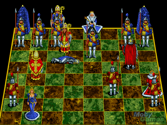 Jeu Battle Chess Enhanced - Version Macintosh Big Box - Anglais - Avec Notice - Bon état Vintage